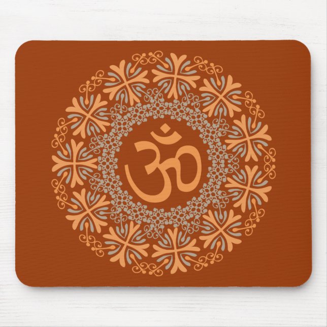Om Mouse Mat (Front)