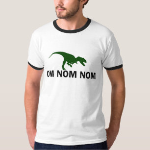 Om Nom Nom Funny Mens Shirt