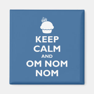 Om Nom Nom Magnet