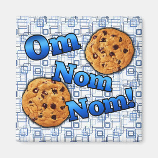 Om Nom Nom, Meme Love Cookies Magnet