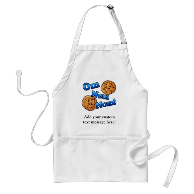Om Nom Nom, Meme Love Cookies Standard Apron (Front)