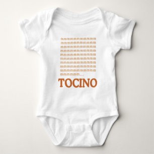 OM NOM NOM mmm... TOCINO Baby Bodysuit