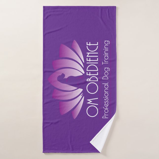 Om Obedience Towel (Bath Towel)