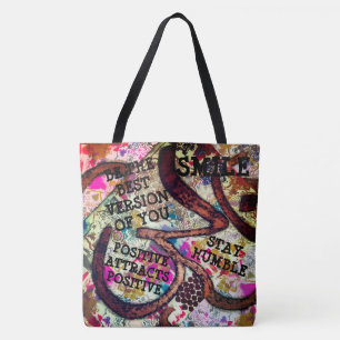 Om Ohm Aum Custom Designer Tote Bag