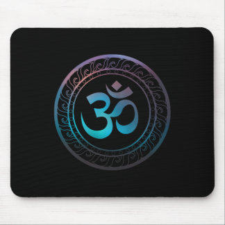 Om Ohm Aum Symbol Spiritual Yoga Gift _2  Mouse Mat