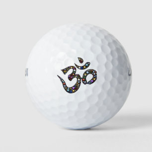 Om Ohm Symbol Namaste Zen Buddhism Golf Balls