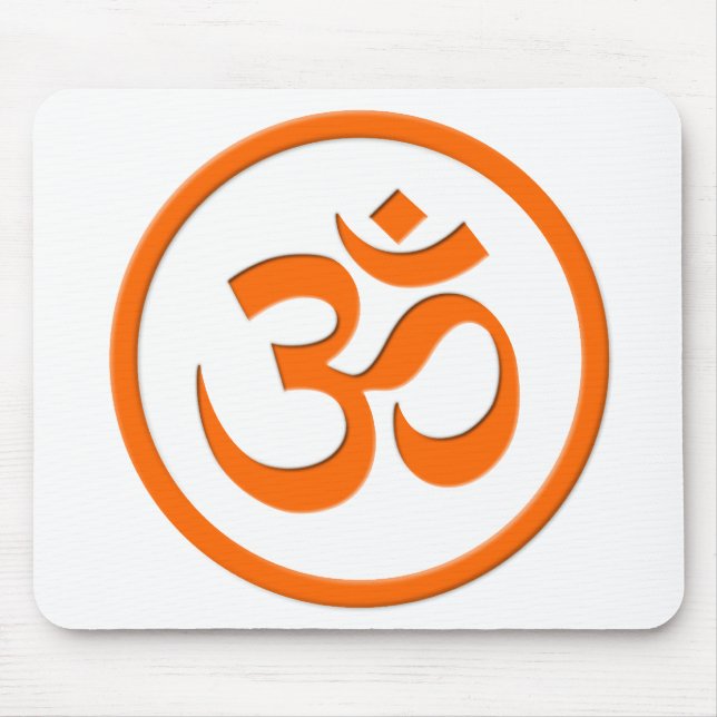 Om or Aum Mousepad (Front)