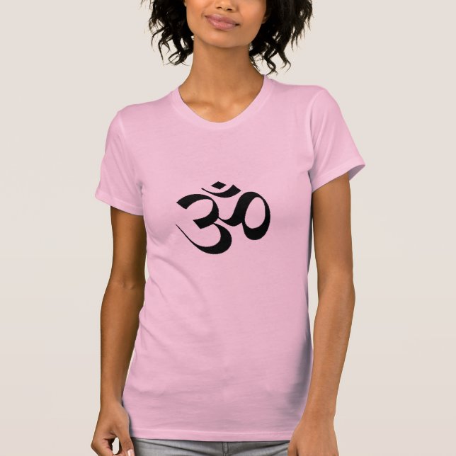 OM - SANSCRIT FOR PEACE T-Shirt (Front)