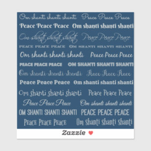Om Shanti, Peace