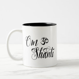 Om Shanti Yoga Mug