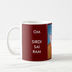 OM SIRDI SAI RAM - SAI BABA COFFEE MUG
