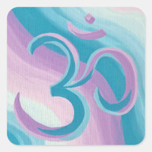 Om Square Sticker