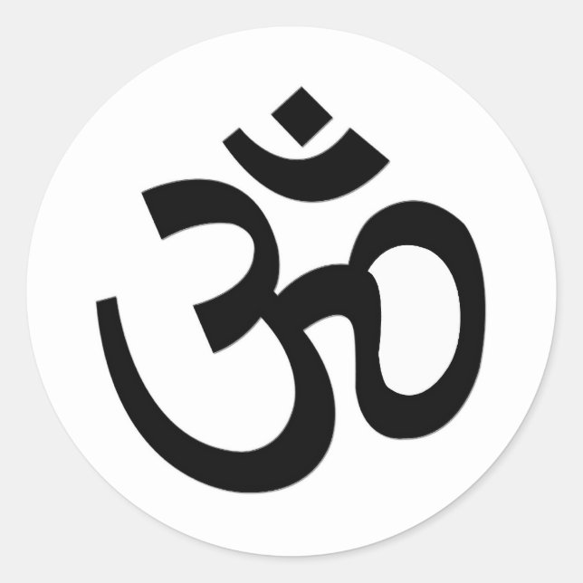 Om Sticker (Front)