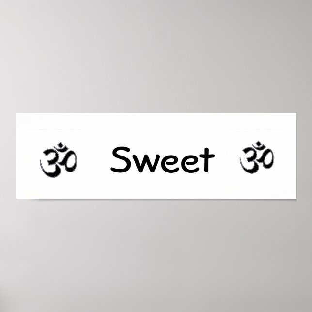 Om Sweet Om Poster (Front)