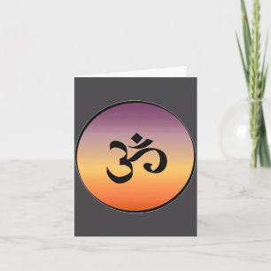 Om Symbol _1  Card