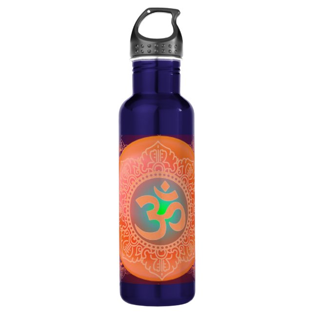 OM symbol 710 Ml Water Bottle (Front)