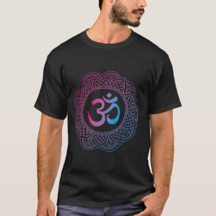 Om Symbol Aum Ohm Hindu Zen Tantra Yoga Day Namast T-Shirt