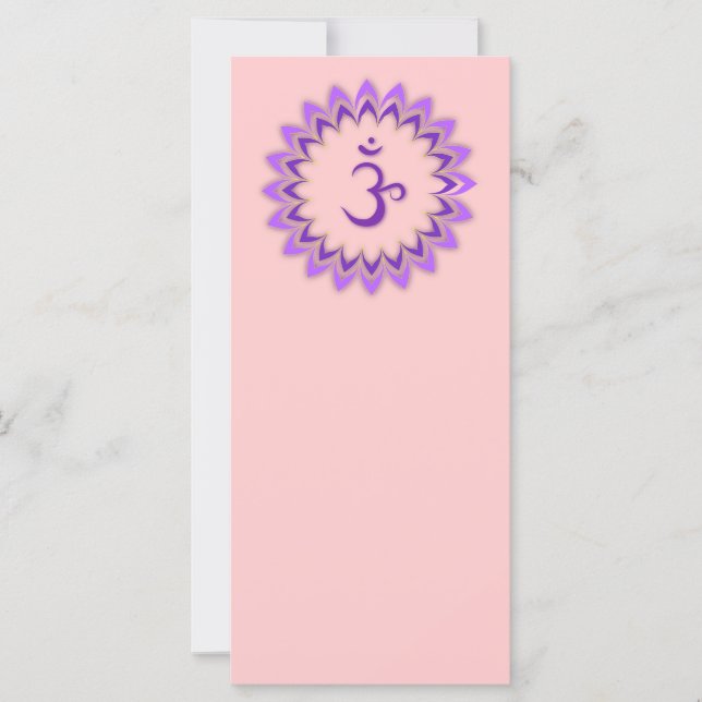 Om Symbol / Crown Chakra (Front)