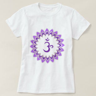 Om Symbol / Crown Chakra T-Shirt
