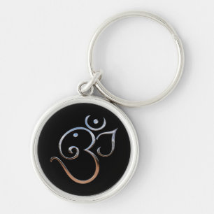 Om Symbol Key Ring