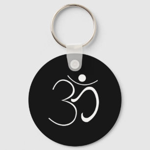 Om Symbol Key Ring