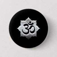 OM Symbol Lotus Spirituality Yoga Crest