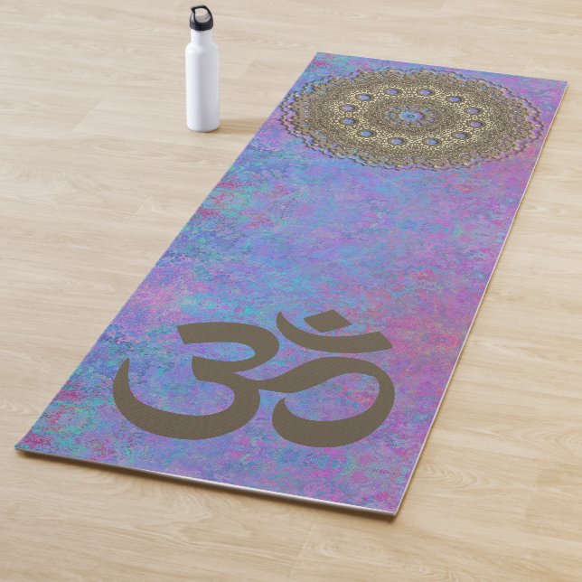 om symbol mandala yoga mat (In Situ)