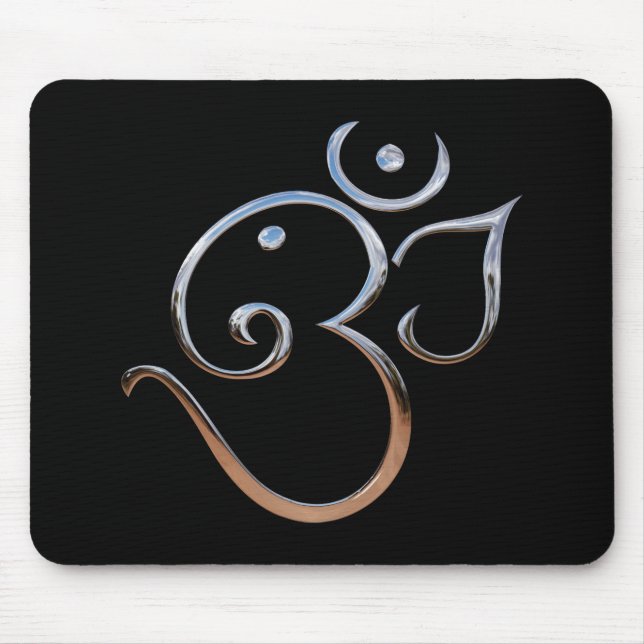 Om Symbol Mouse Mat (Front)