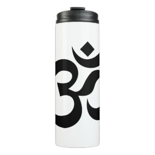 Om Symbol Ohm Yoga Spiritual Buddhism Thermal Tumbler