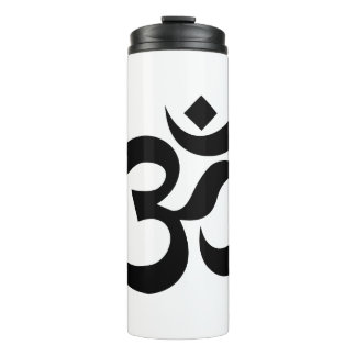 Om Symbol Ohm Yoga Spiritual Buddhism Thermal Tumbler