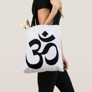 Om Symbol Ohm Yoga Spiritual Buddhism Tote Bag