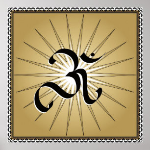 OM symbol - Poster