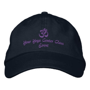 OM Symbol Spirituality Yoga Embroidery Embroidered Hat