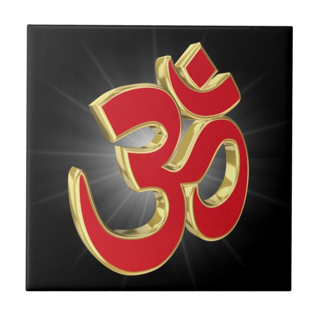 Om symbol tile (Front)