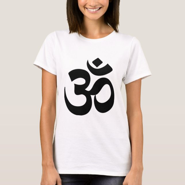 Om Symbol Yoga T-Shirt (Front)