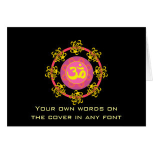 Om with Swirls and Colours!