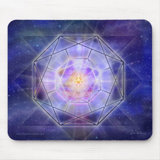 Om Yantra Mouse Mat (Front)