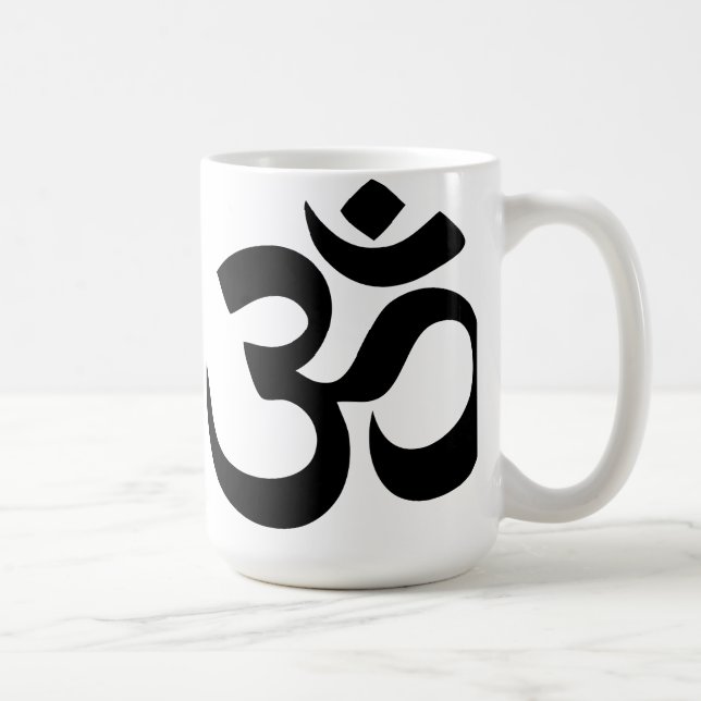 Om Yoga Coffee Mug (Right)