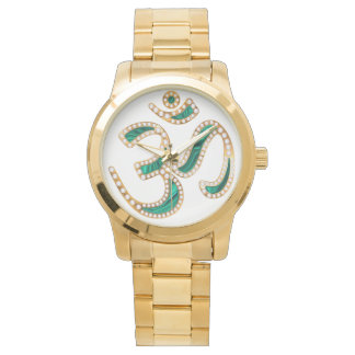 OM yoga watch. Watch the present.