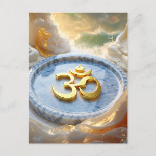 OM - ZEN BUDDHISM POSTCARD