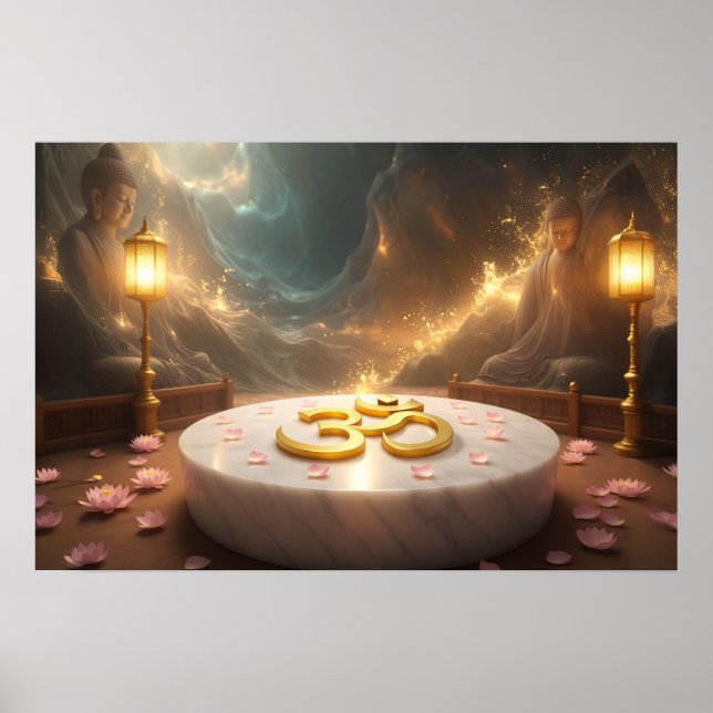 OM - ZEN BUDDHISM POSTER (Front)