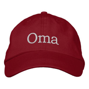 Oma Embroidered Hat