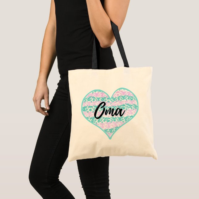 "Oma" German Grandma Tote Bag (Front (Product))