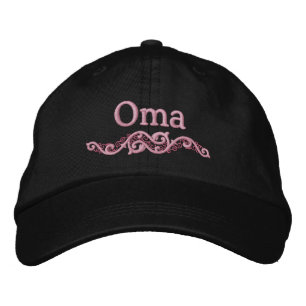 Oma grandma Custom Embroidered Hat