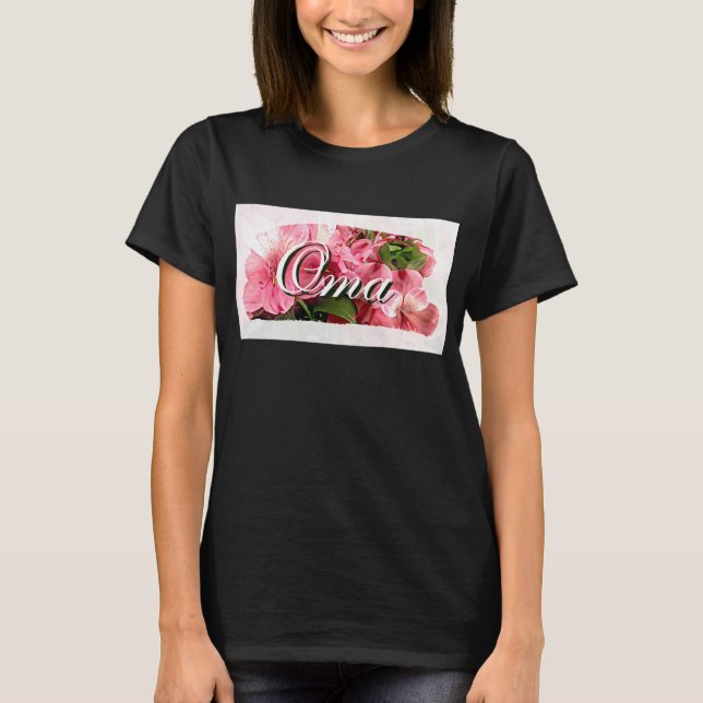 Oma In German T-Shirt (Front)