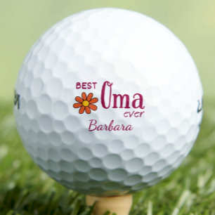 Oma Mother's Day - Best Mom Ever Custom Name Gift Golf Balls