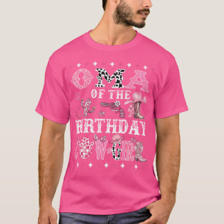 Oma Of The Birthday Cow-Girl Rodeo Oma Cowgirl T-Shirt