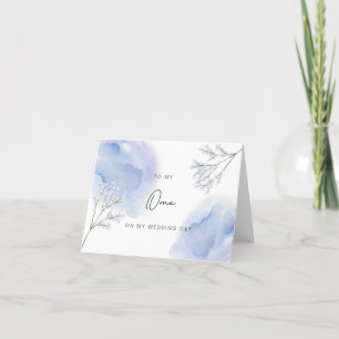 Oma on the Day Wedding Card