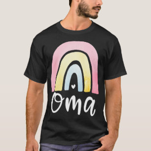 Oma Rainbow For Women Grandma Mother's Day Grandki T-Shirt