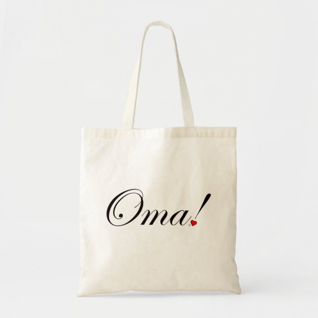 Oma Tote Bag (Front)